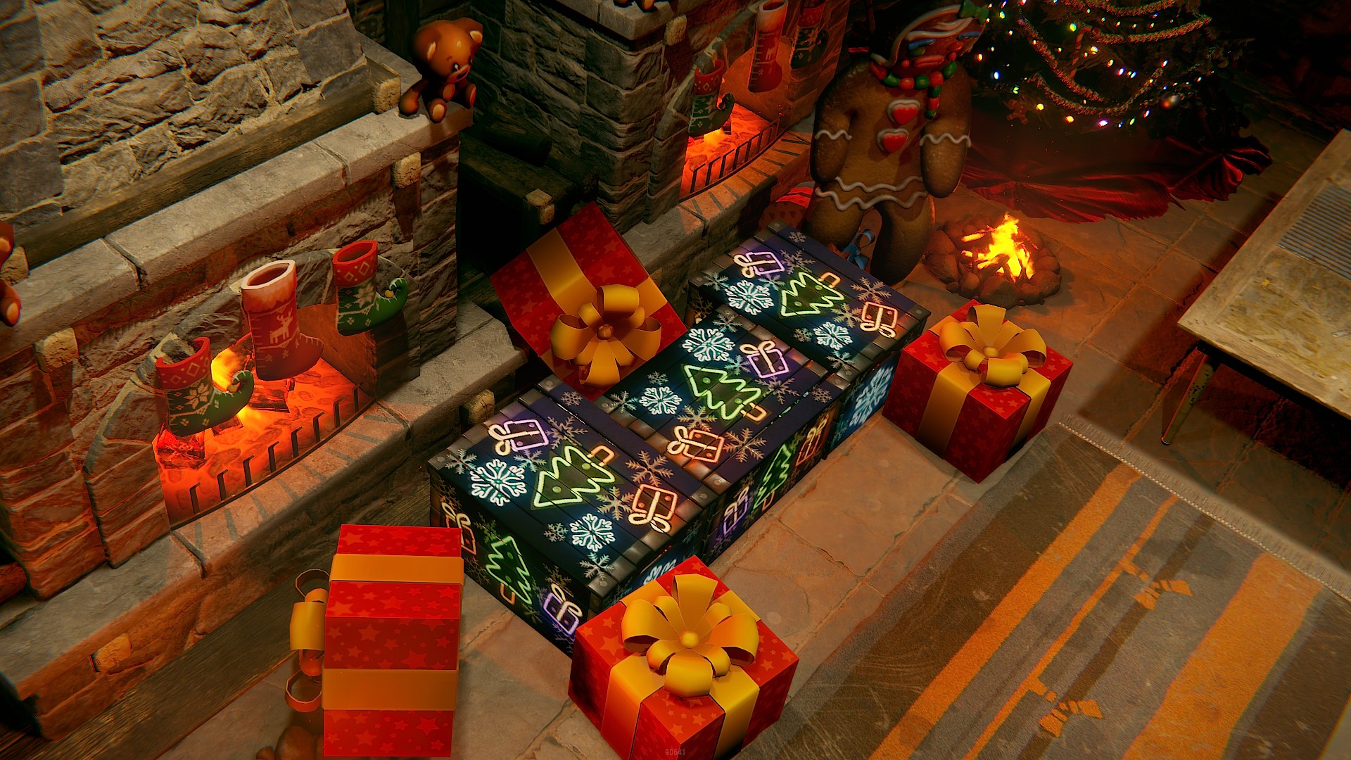 Neon Christmas Small Box