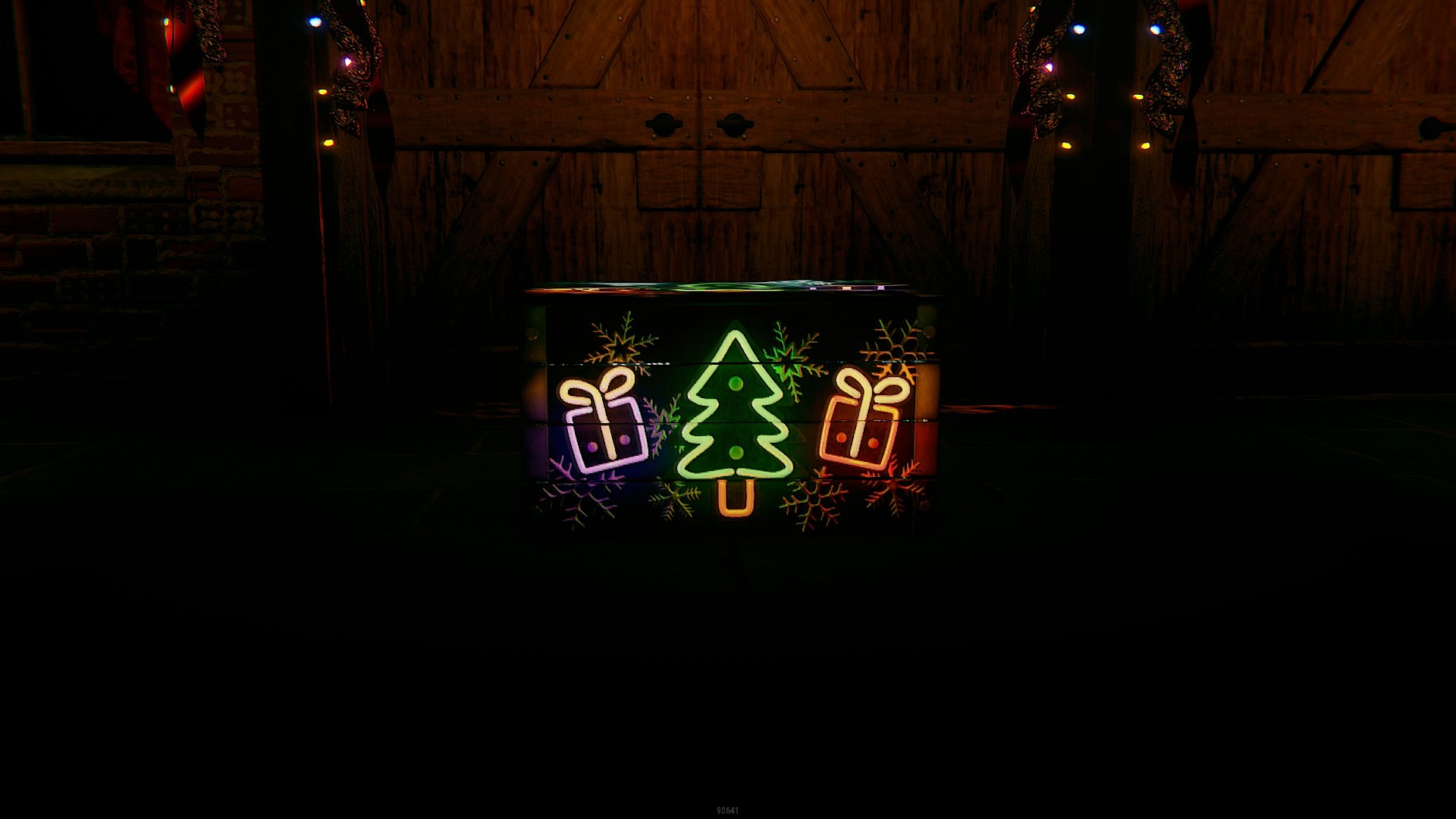 Neon Christmas Small Box