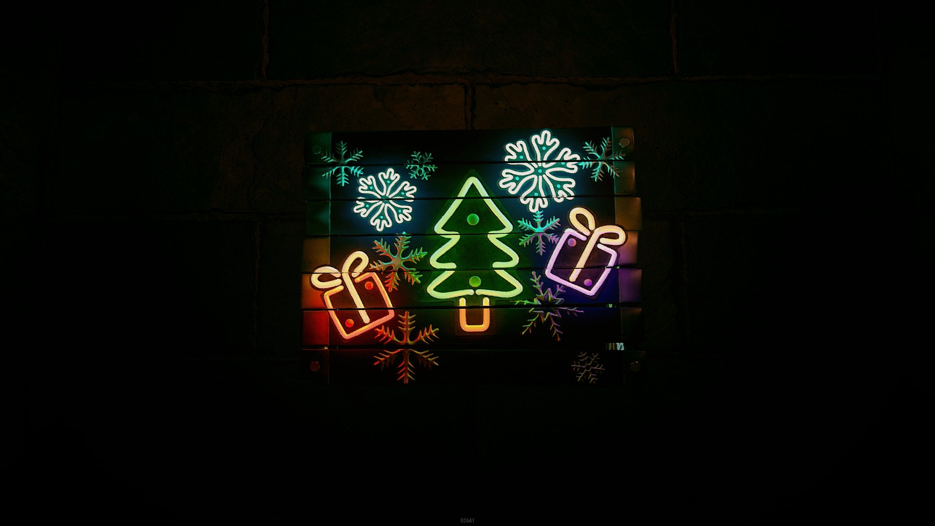 Neon Christmas Small Box