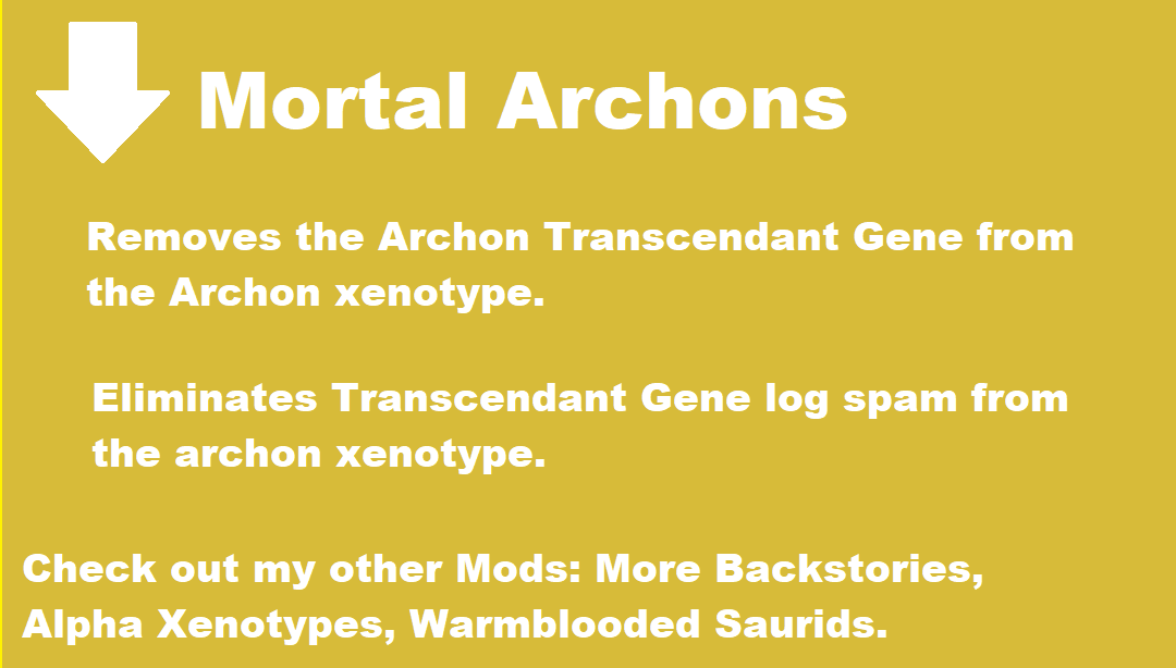 Mortal Archons