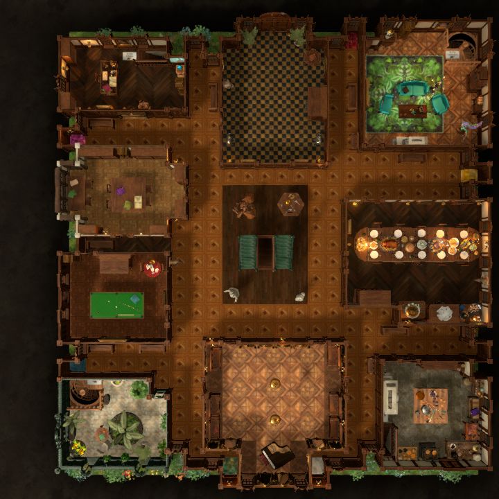 Cleudo Board Map DAM Challenge Cold Case