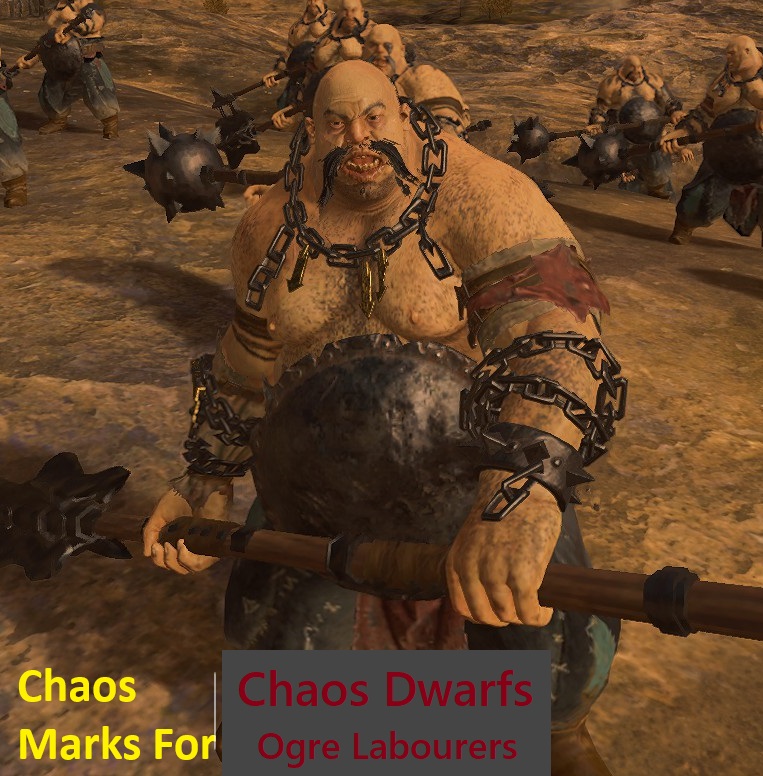 Vanilla/Damned Nations - Chaos Marks for Ogre Laborers