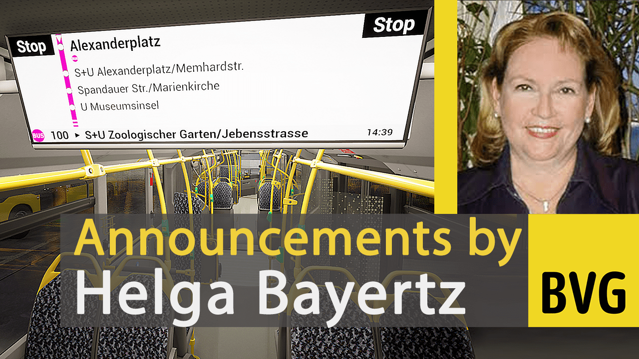 [Updated] Announcements by Helga Bayertz