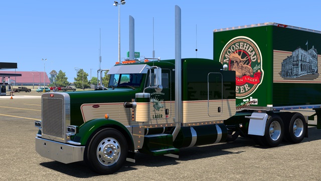 Moosehead Lager skin for the SCS and Rollin Pete 389s. All Cabs