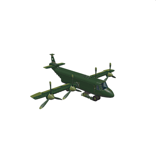 vtol plane (green) preview