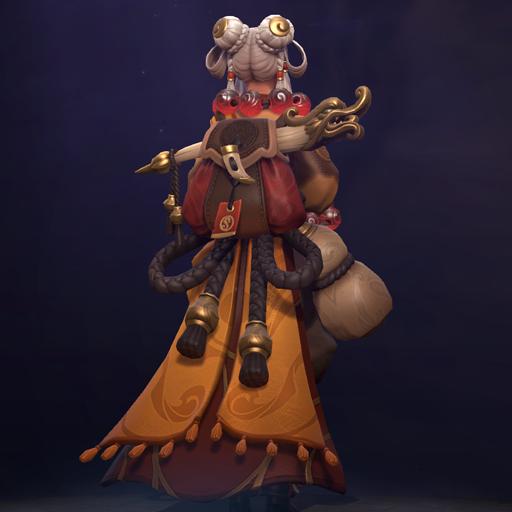 Monk of the Dragon School | shoulders