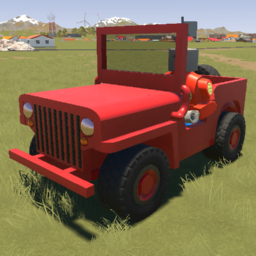 Billys Beep MB Utility Truck [RED]