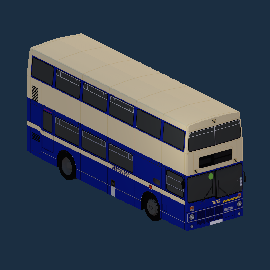 West Midlands PTE Metrobus MK1 (DV64MLO Compatible)