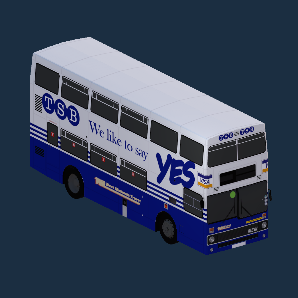 West Midlands Travel Metrobus MK1 (DV64MLO Compatible)
