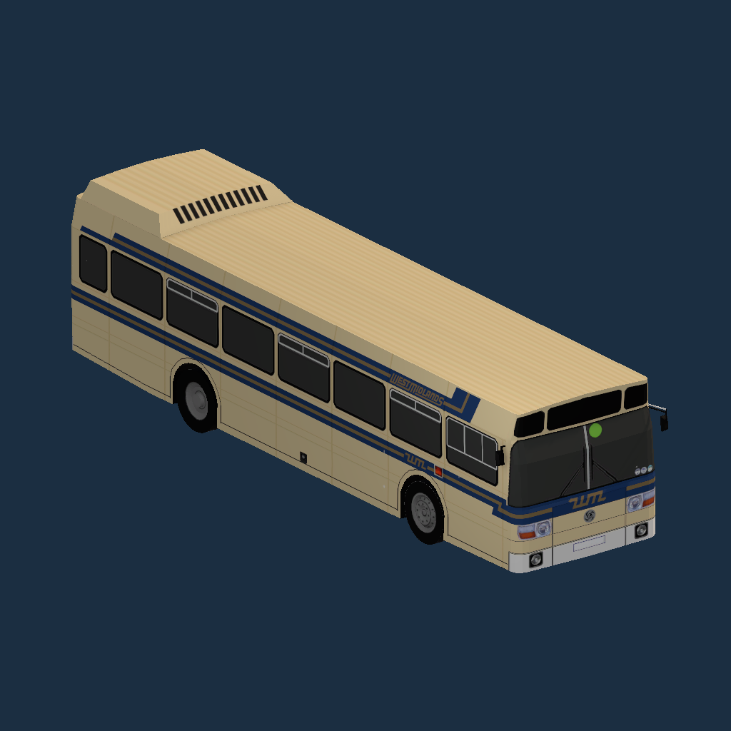 West Midlands PTE Leyland National (DV64MLO Compatible)