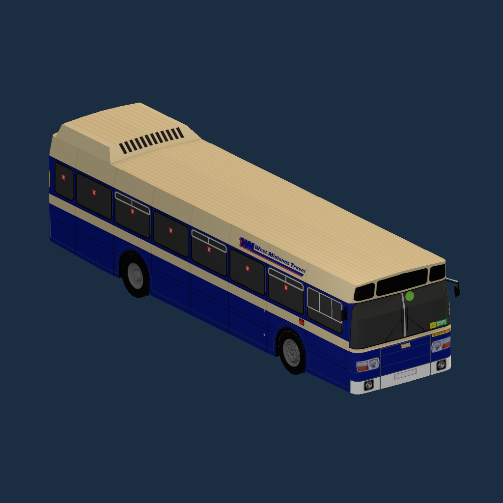 West Midlands Travel Leyland National (DV64MLO Compatible)