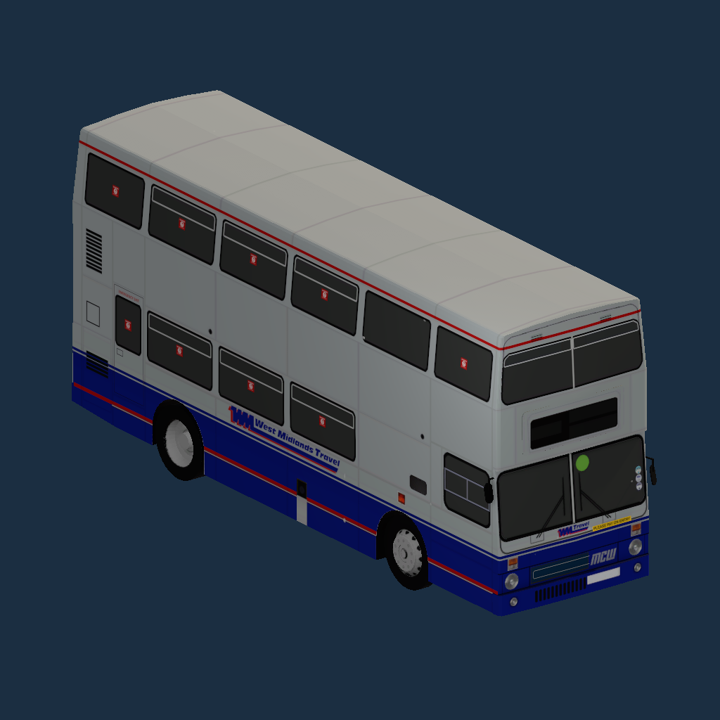 West Midlands Travel (Mid) Varient 1 Metrobus MK2 (DV64MLO Compatible)