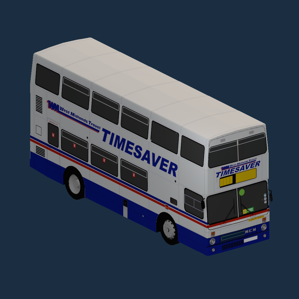West Midlands Travel (Timesaver Early) Metrobus MK2 (DV64MLO Compatible)