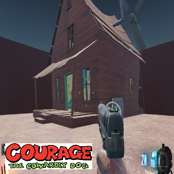 Courage The Cowardly Dog Reimagined - Survival  Map