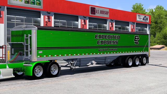 Expedited Express Skin for the SCS Hopper, All Trailer Combos
