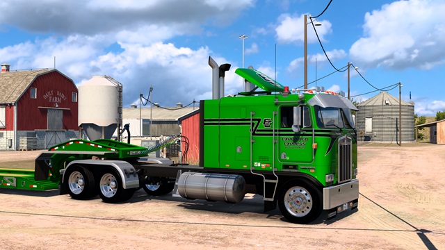Expedited Express skin for the Overfloater K100E. All Cabs