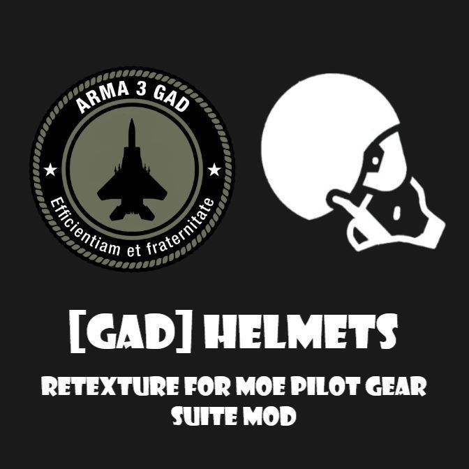 [GAD] Helmets (retexture for Moe Pilot Gear Suite mod)