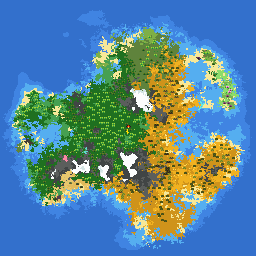 messy island