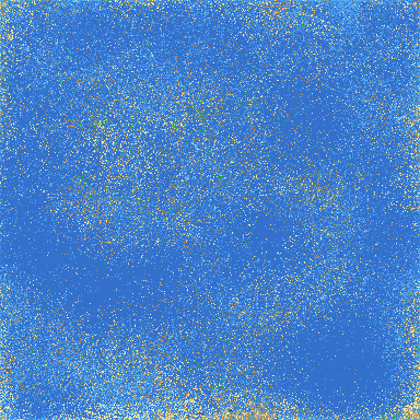 littered ocean