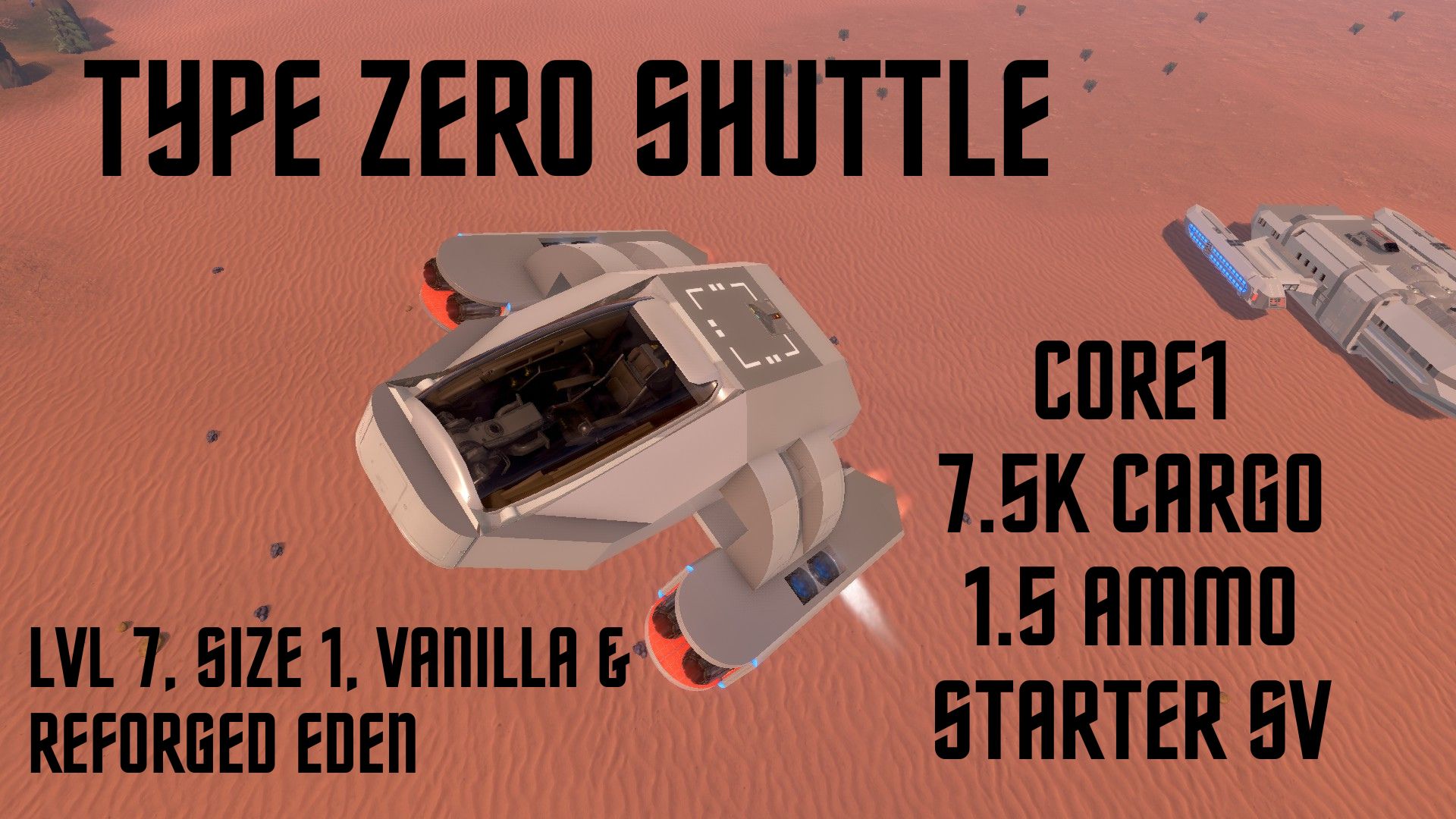 Type-Zero-Shuttle