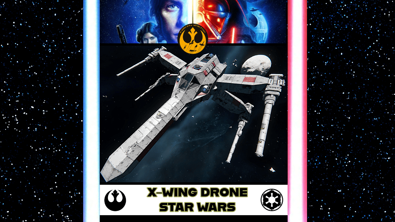 X-Wing Drone + Dock (No Mods, Plug&Play) Small Grid preview