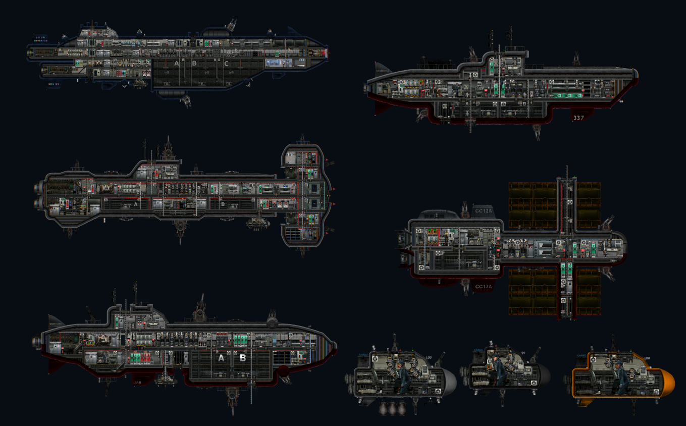 UEDN SHIPS – Barotrauma Mod