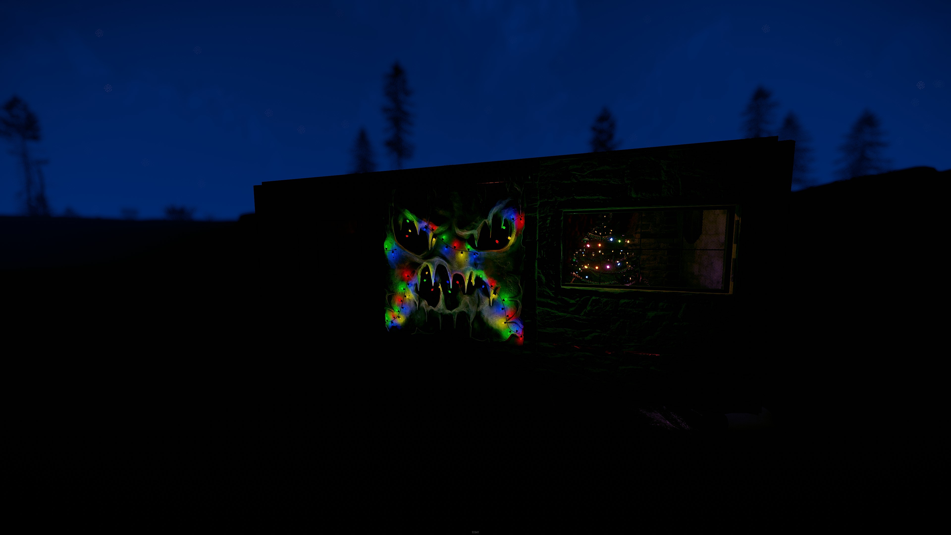 Ice Vortex Garage Door