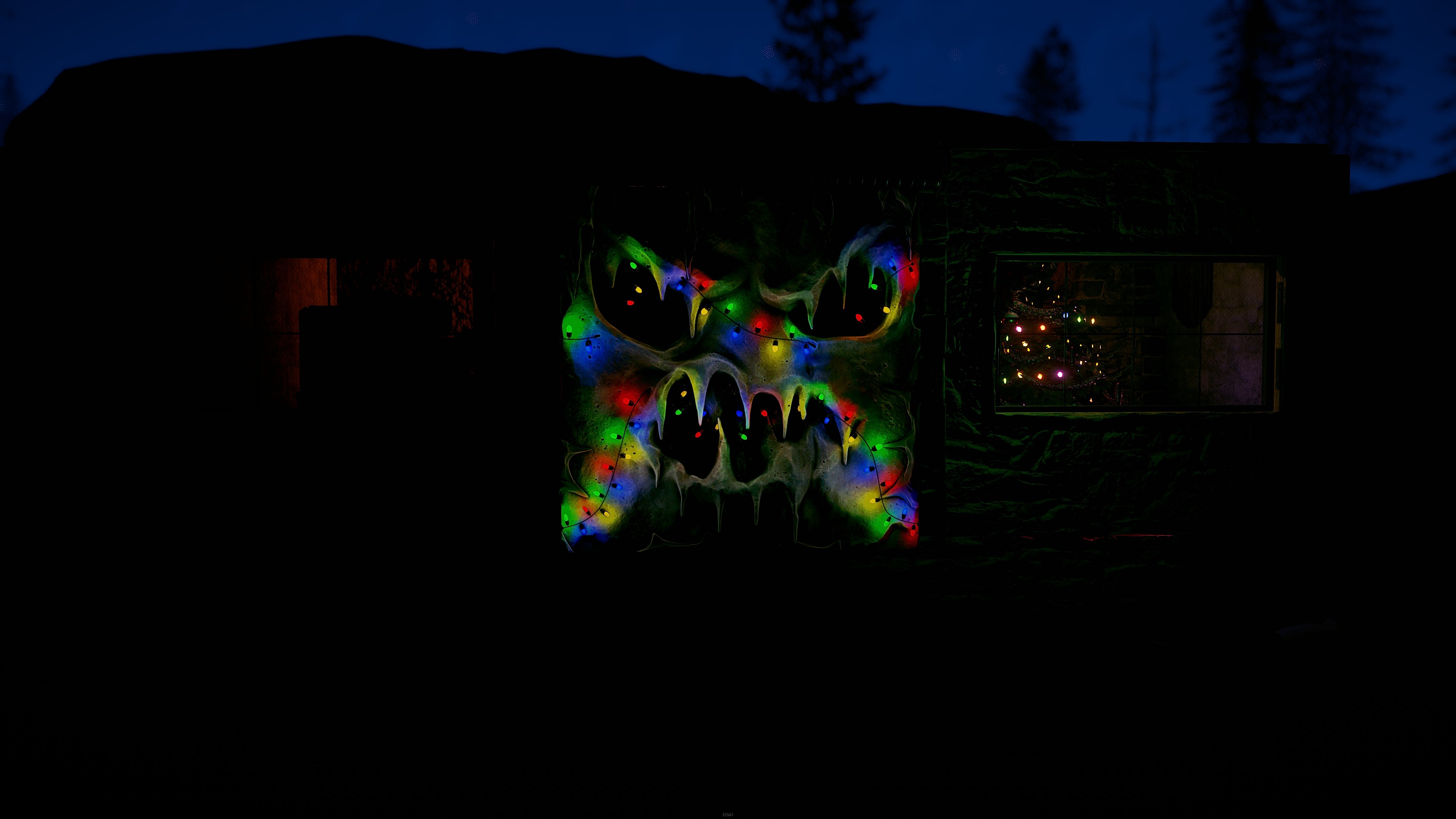 Ice Vortex Garage Door