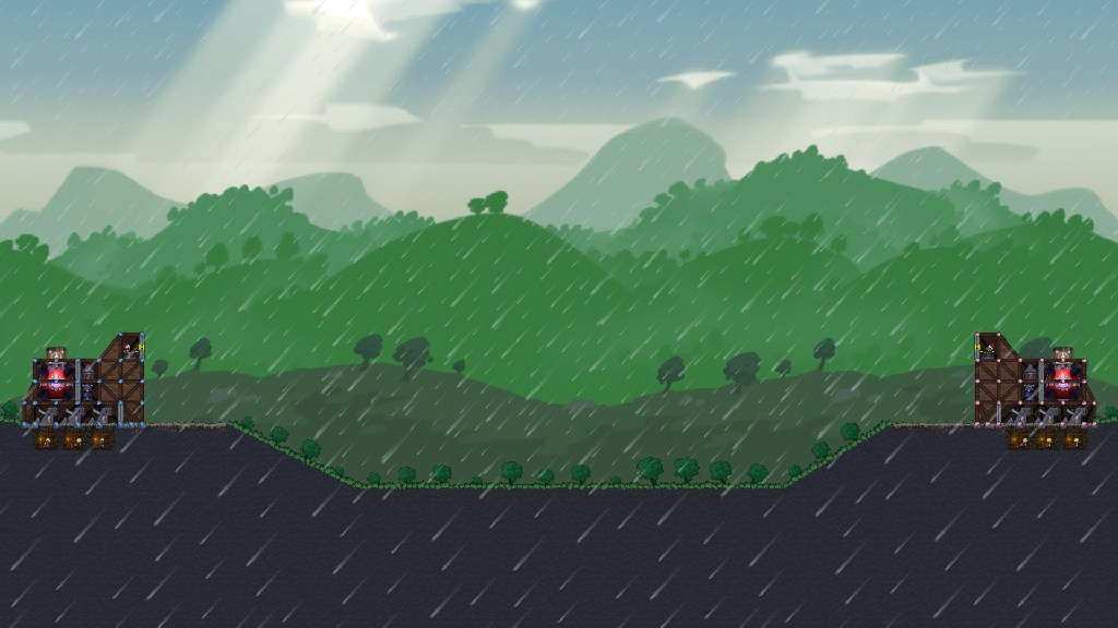 1 VS 1 Forest Land
