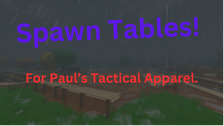 Spawn Tables for Paul's Tactical Apparel (Washington) – Unturned Mod