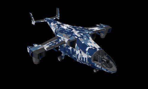 Blue Digital Camo
