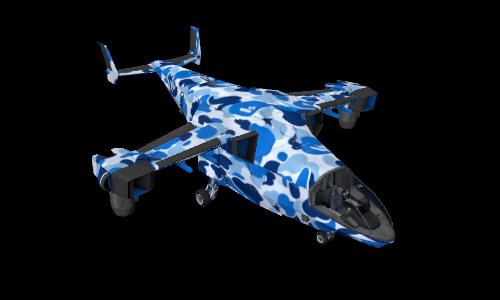 Blue Waves Camo