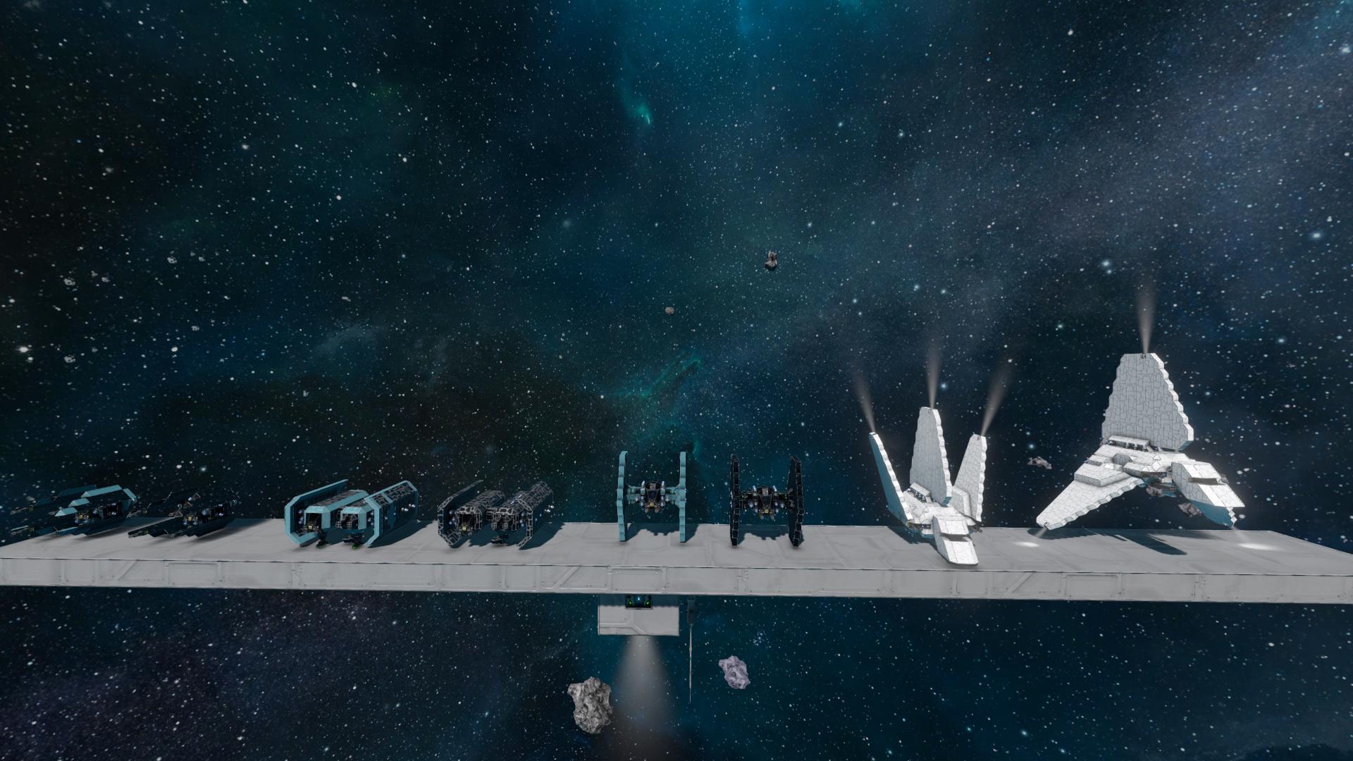 Star Wars Empirial Ships Recovered