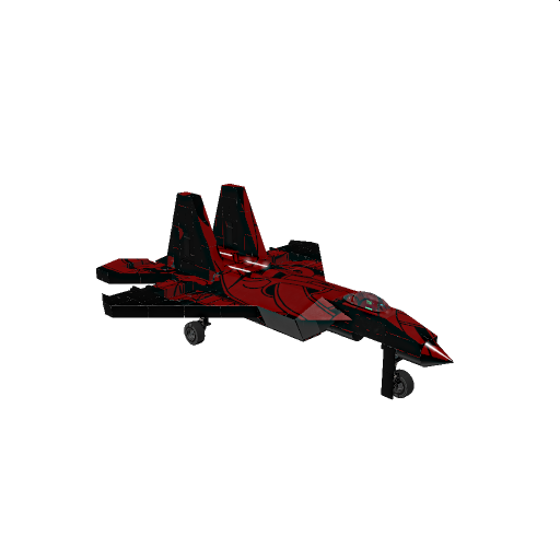 Yzuei's F-22 Raptor with a cool paint design and landing gear preview