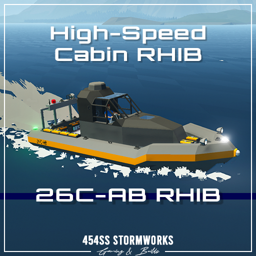 26C-AB Cabin RHIB High-Speed Rescue/Deployable (Full-Size)