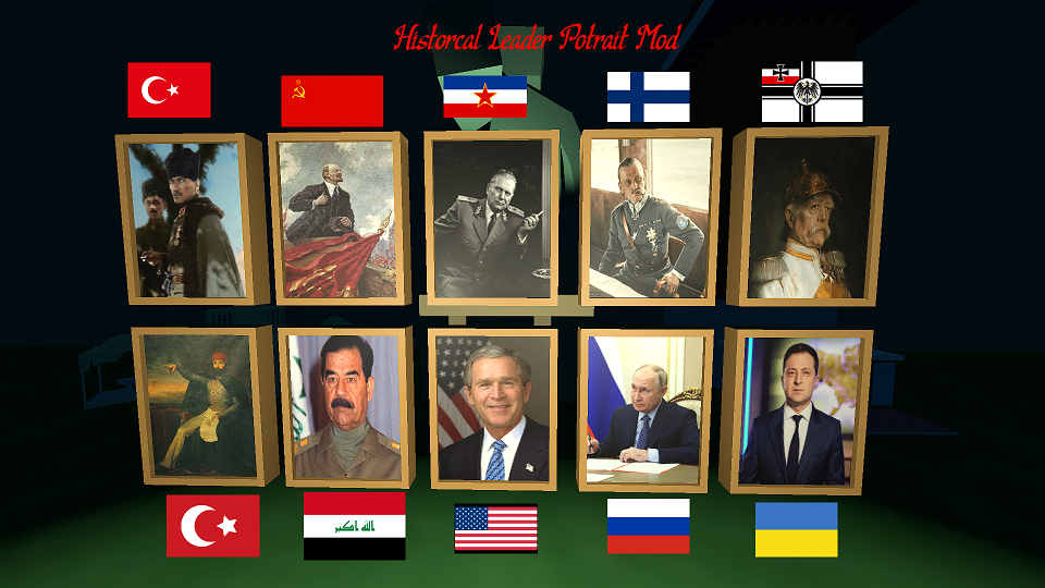 Leader Portraits Mod – Unturned Mod