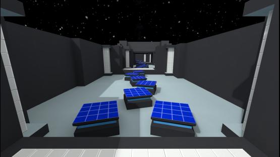 bhop_blueglow   (BRIGHT VERSION) – Counter-Strike 2 Mod
