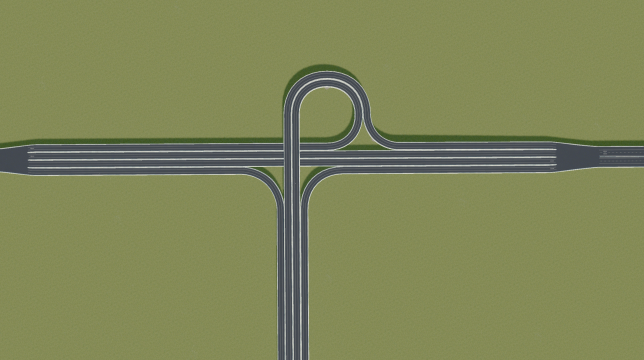 三向喇叭立交（mike's道路）