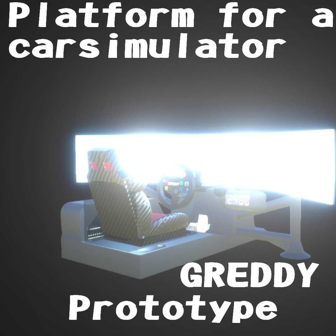 Platform for a carsimulator | Prototype ''GREDDY PROJECT'' preview