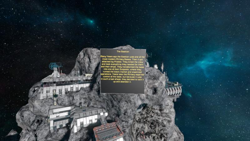 The Bastion - Abandoned Asteroid Outpost (Vanilla Damaged)
