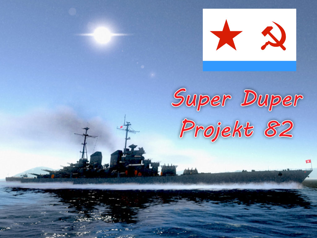 USSR Super-Duper Projekt 82 Battlecruiser 架空超巨大82工程战巡
