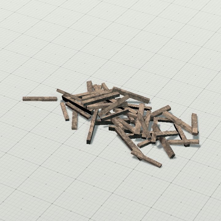 Large Wood Scrap Pile