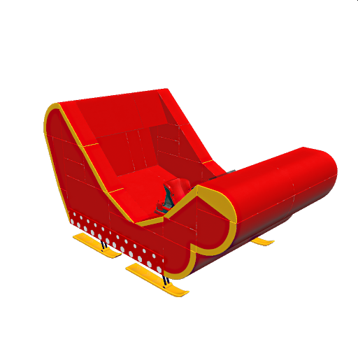 Santa Claus Sled preview
