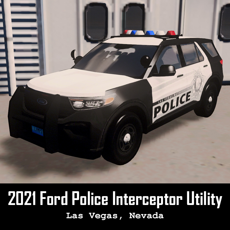 LVMPD - 2021 Ford Interceptor Utility