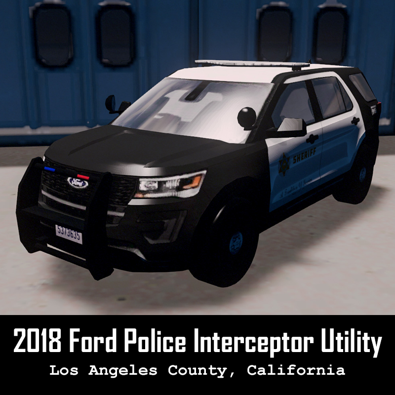 LASD - 2018 Ford Interceptor Utility