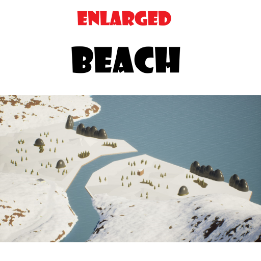 Enlarged beach | Увеличенный пляж ( Winter ) | Canyon