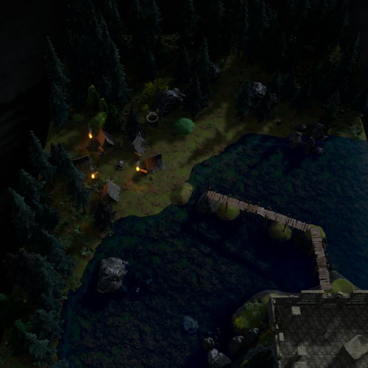 Lakeside Ruin Camp