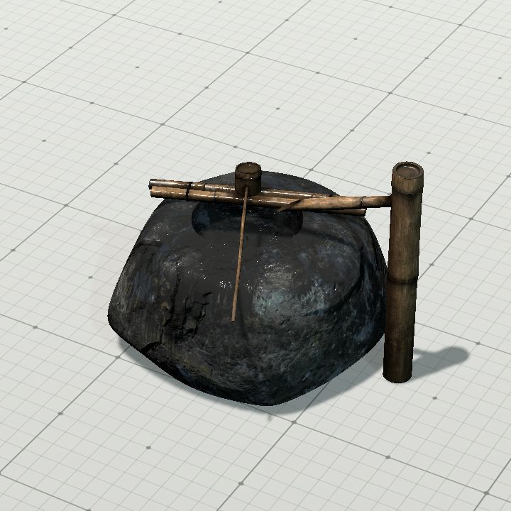 Tsukubai (Japanese Stone Basin)