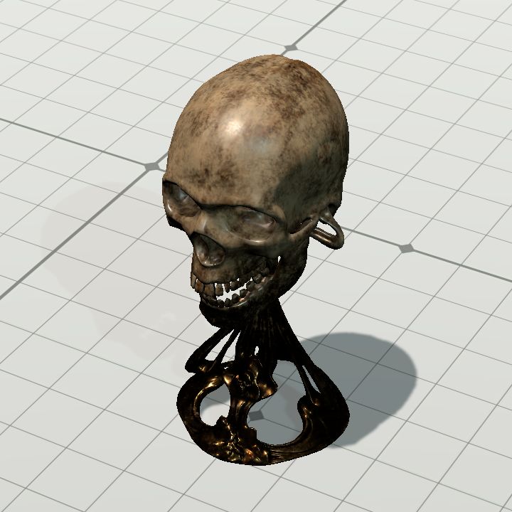 Skull Statue