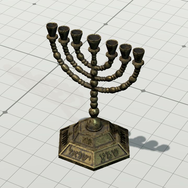 Menorah, Bronze